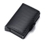 Carbon fiber wallet money clip feature