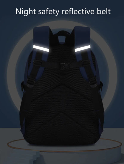 Kids Explorer Backpack Night Safety Reflective Strips for Visibility