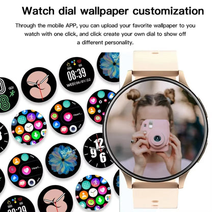 Glam Connect watch fitness tracking