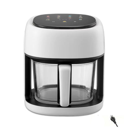 Smart Air Fryer Electric visual window 4.5L Oil-free Air Fryer Automatic Household Kitchen 360°Baking Convection Oven Air Fryers