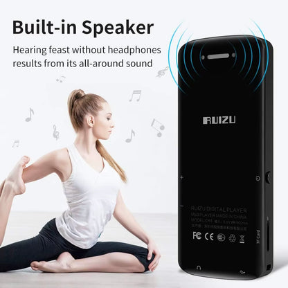 FM radio - 128GB expandable storage music player with micro SD card slot for thousands of songs and podcasts