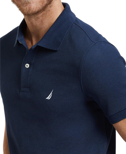 Men's Slim Fit Short Sleeve Solid Polo Shirt