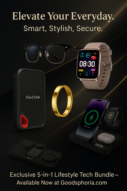 Professional Elegance Bundle - 5 Premium Tech & Style Essentials