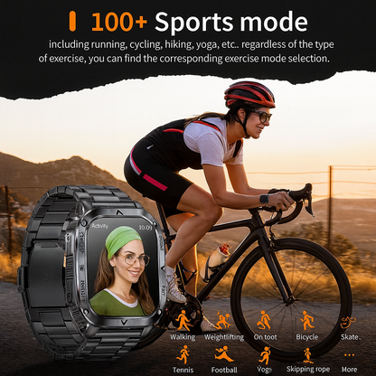 Bluetooth call smartwatch sport tracking cycling