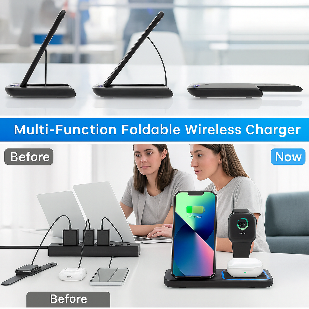 Fast wireless charging station iPhone