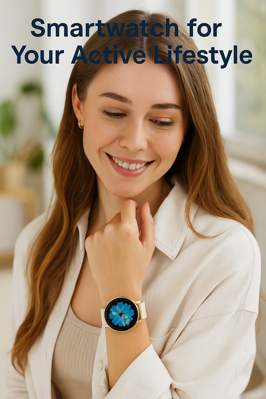 Women glam connect smartwatch bluetooth calls