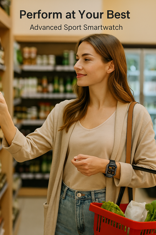 Health tracking smartwatch women fitness interaction design personalized menu interface shopping women