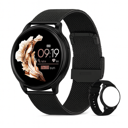 Custom Dial Smartwatch - Bluetooth Calls & Fitness Tracking