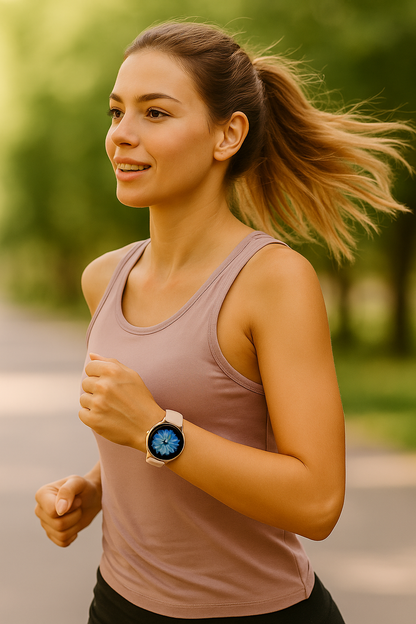 Women glam connect smartwatch bluetooth calls
