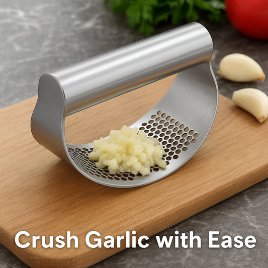 Stainless Steel Garlic Press