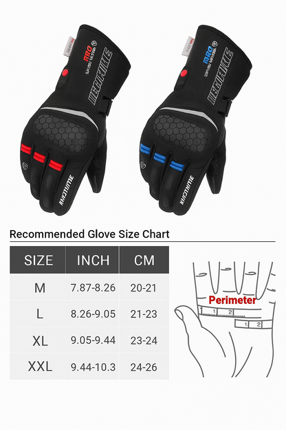 Rechargeable Heated Gloves - Waterproof