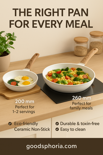 Premium Ceramic Non-Stick Cookware Set