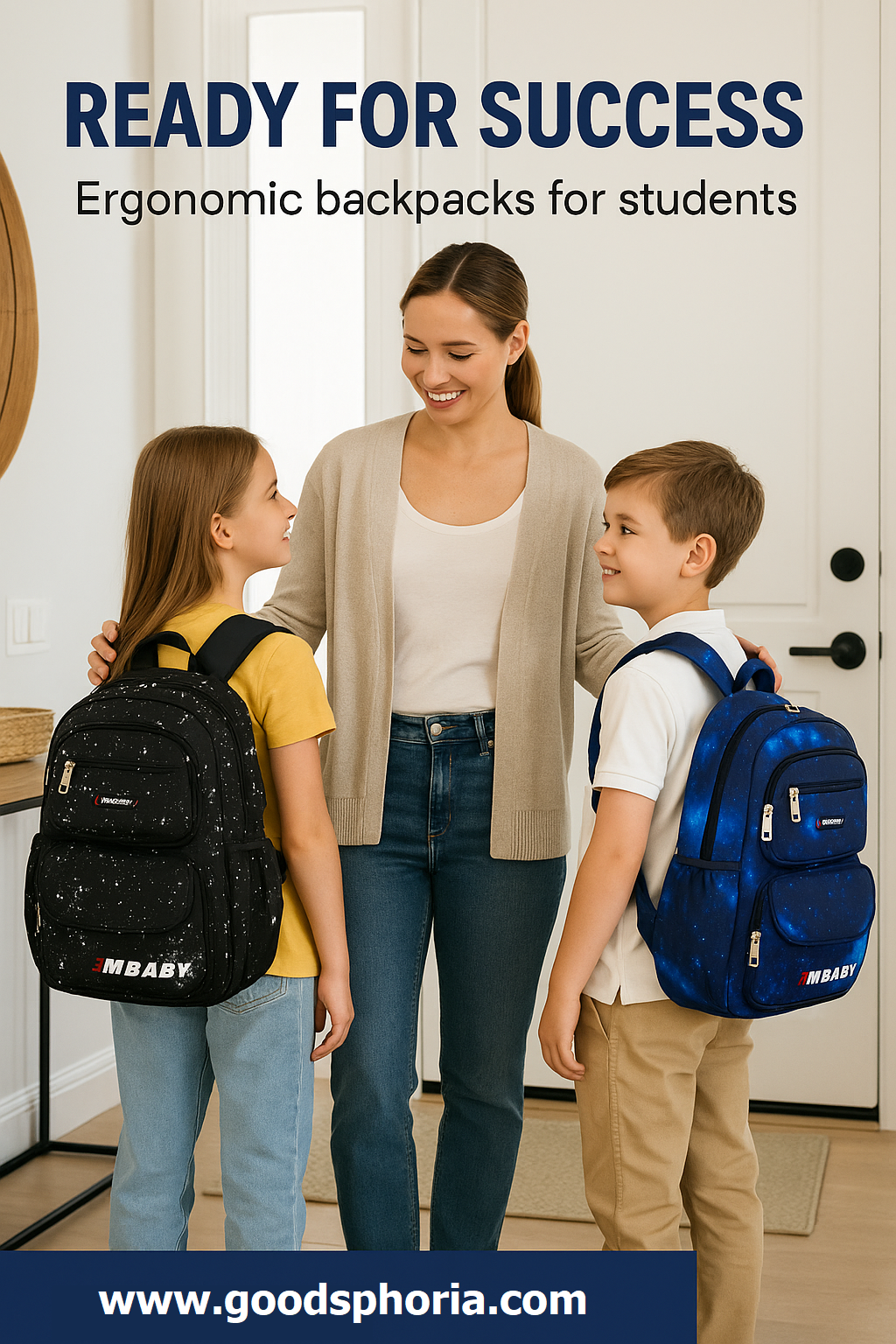 Scholar's Pride Ergonomic School Backpack