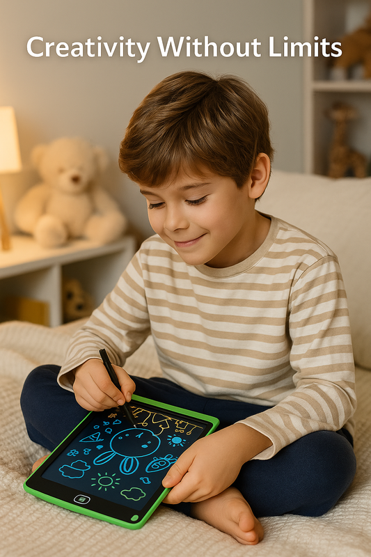 Kids Digital Notepad - Screen-Free Learning Alternative