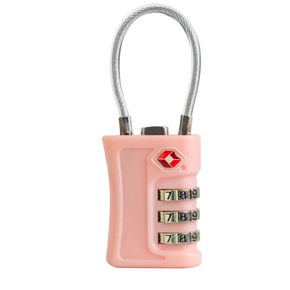 Ultra-lightweight 37g TSA lock - compact travel security that fits any luggage