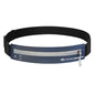 Woman wearing running waist pack during exercise - comfortable hands-free fitness accessory
