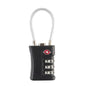 Clear 3-digit number display on resettable TSA combination lock