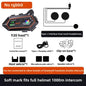 Motorcycle Helmet Bluetooth Earphone Riding Full Face Half Face Built-in Rider Bluetooth Headset Intercom Mono Sound