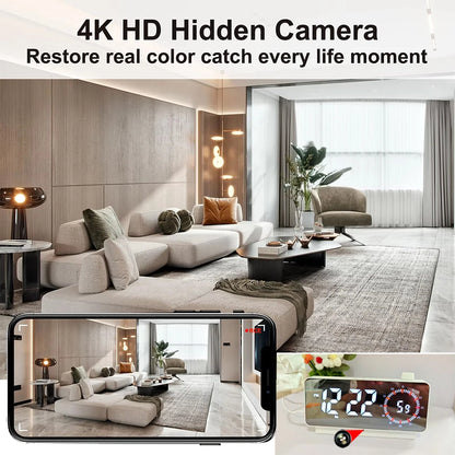 1080P HD clock camera discreet design