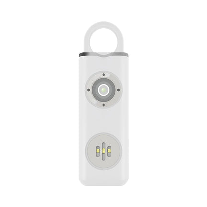 Personal safety alarm LED light 130dB white