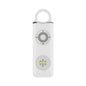 Personal safety alarm LED light 130dB white