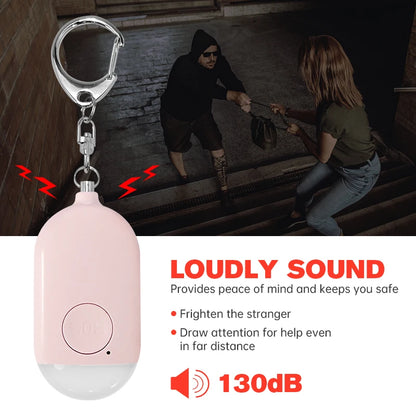 130dB emergency alarm rechargeable