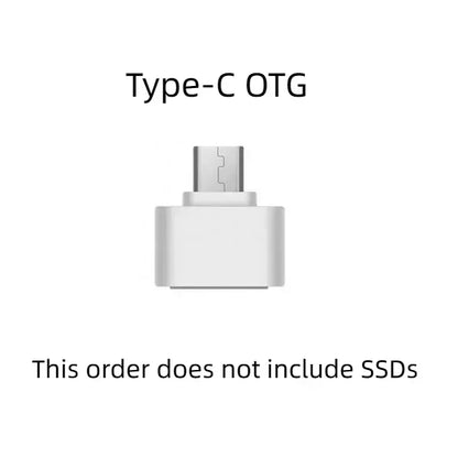 Professional SSD Drive - High-Capacity External Storage for Creative Professionals - USB-C OTG