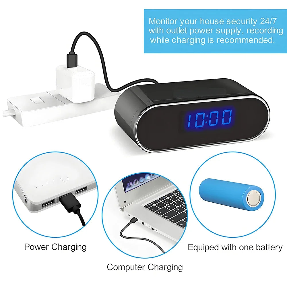 WiFi security camera discreet design