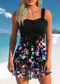 New Summer High Quality Bikini Two-Piece Set, Colorful Debris Printing, Ladies Sexy Vacation Fashion Beach Swimsuit S-6XL