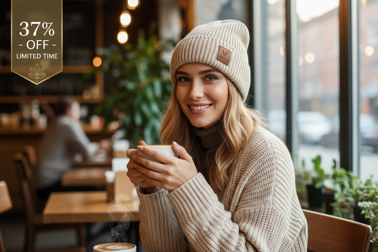 Slouchy Knit Beanie for Women