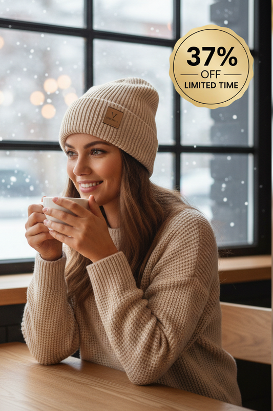 Slouchy Knit Beanie for Women