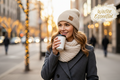 Slouchy Knit Beanie for Women