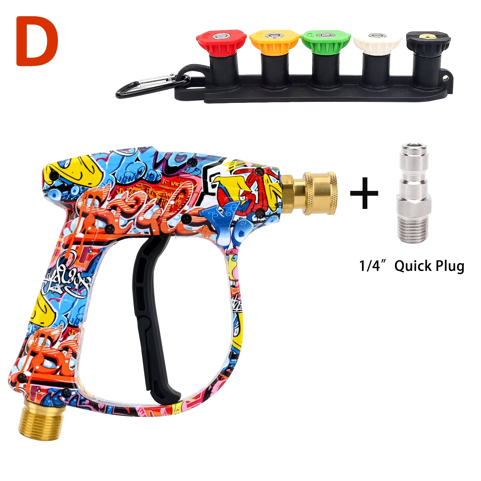 Pressure Washer Water Gun for Car Cleaning Hose Connector for Karcher Nilfisk Parkside Bosch Quick Connector Nozzles