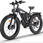 2000W Fat Tire Electric Bike 48V 22Ah 26" Electric Mountain Bikes 55km/h Ebike for Adults 21 Speed Hydraulic Brakes