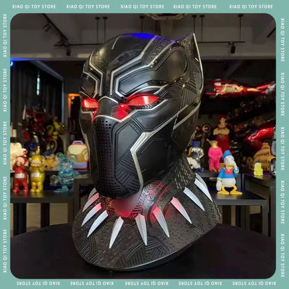 1:1 Black Panther Helmet Wearable the Avengers Cosplay Costumes Mask Wakanda Forever Superheros Collection Ornament Peripherals