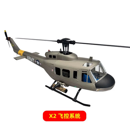 ROBAN 470size UH1D Helicopter Model RC Helicopter GPS mode X2 Ffight control RC Helicopter（ARF Version）