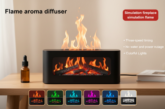 Flame Aromatherapy Diffuser - Ultimate Relaxation