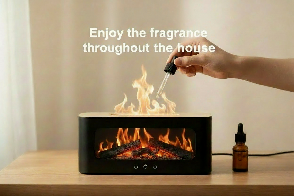 Flame Aromatherapy Diffuser - Ultimate Relaxation