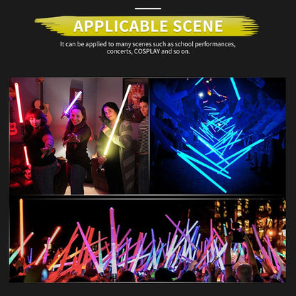 Lightsaber Metal Laser Sword Toys RGB Light Saber 7 Color Change Kids Soundfonts Force FX FOC Blaster Toys Jedi Laser Sword Gift