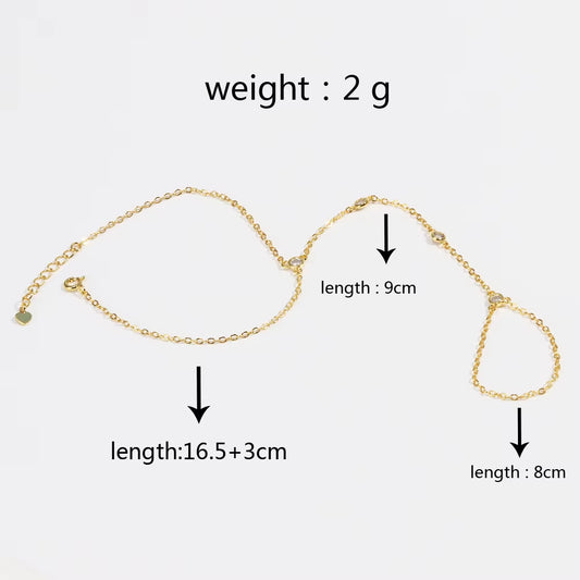 Gold plated bracelet sophisticated style
