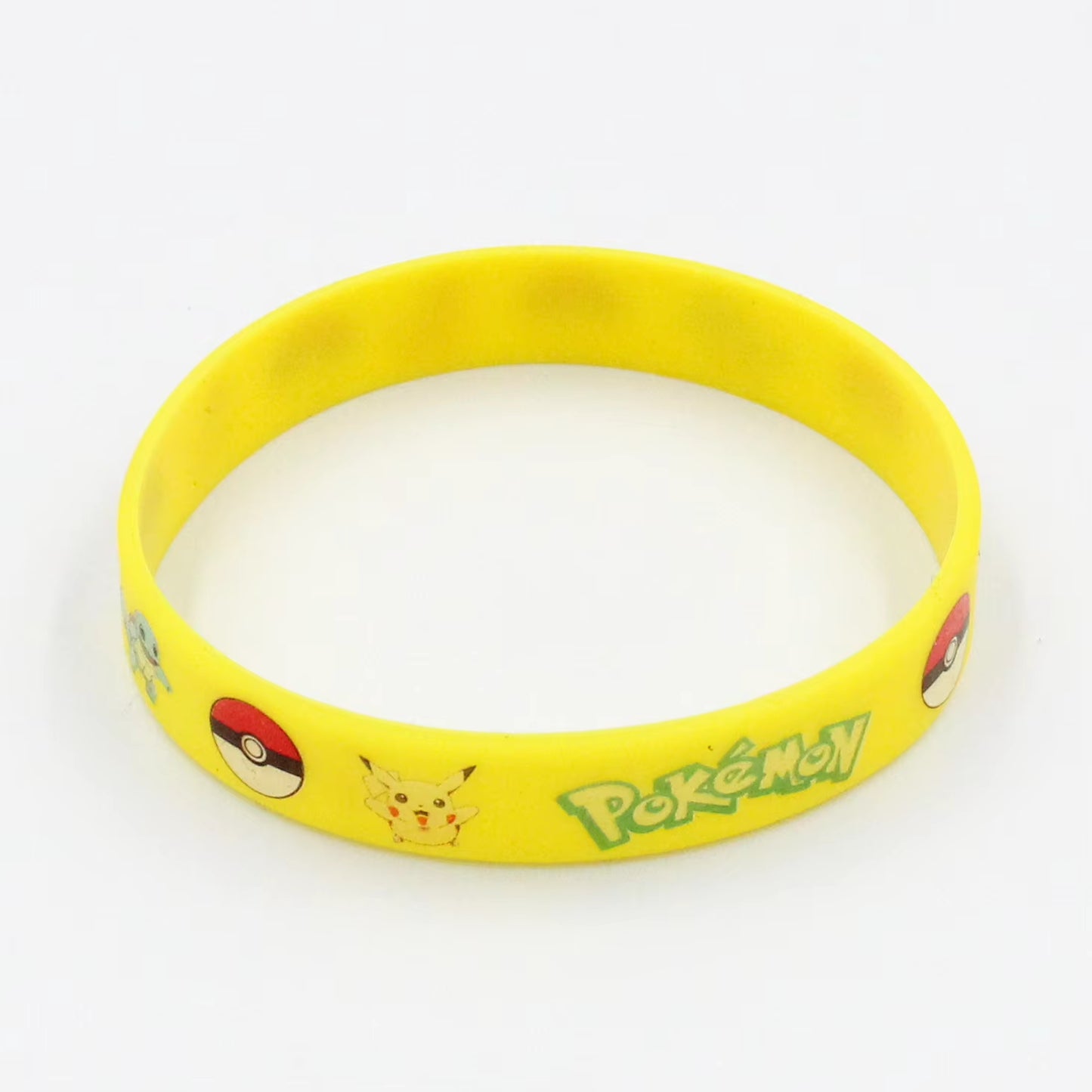 Pokemon Pikachu Figures Glow Silicone Bracelet Anime Toys Wristband Bracelets Cosplay Accessoires Boys Girl Birthday Party Gift