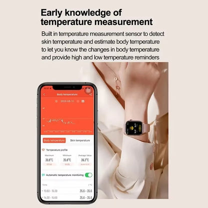 Women health smartwatch lifestyle