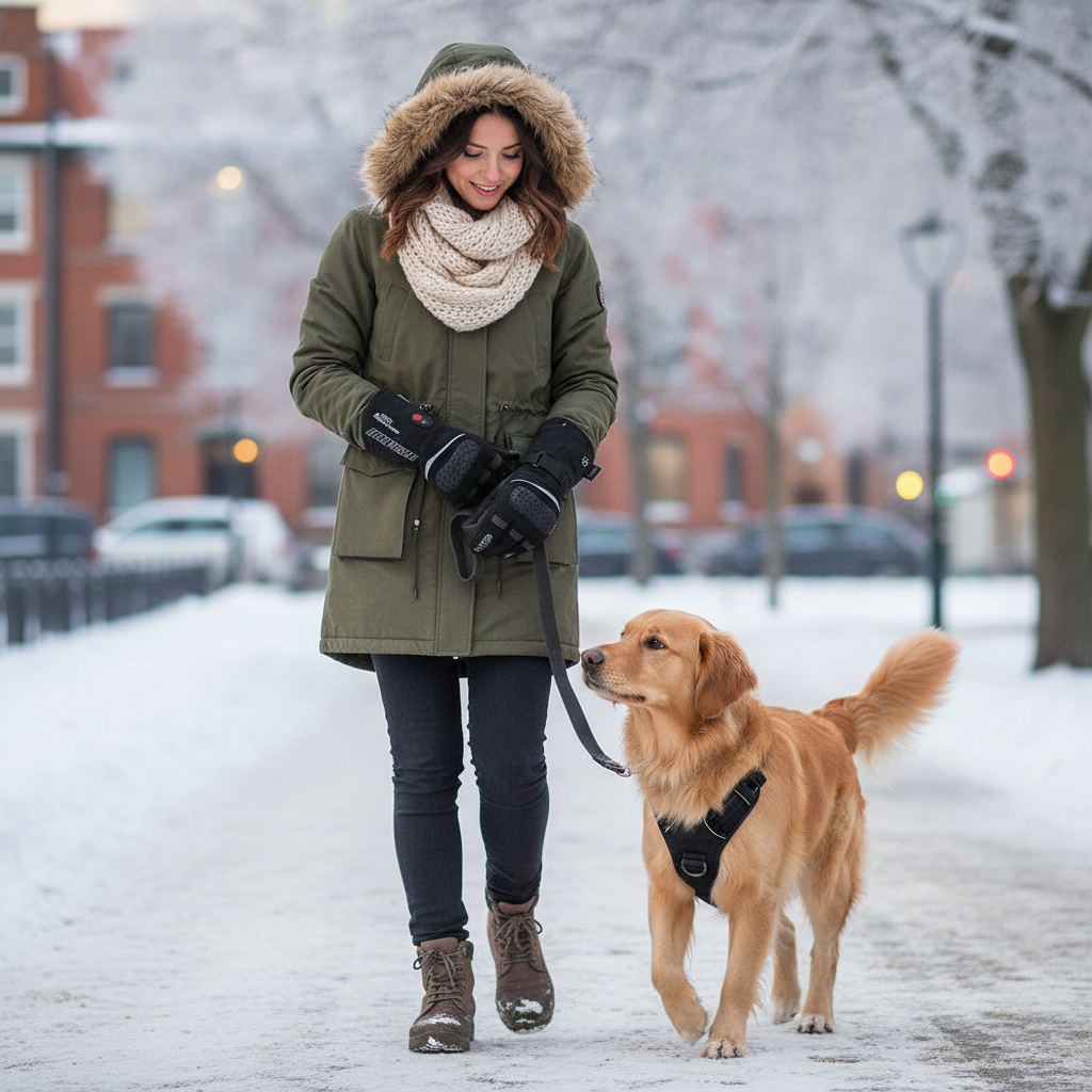 Rechargeable Heated Gloves - Waterproof