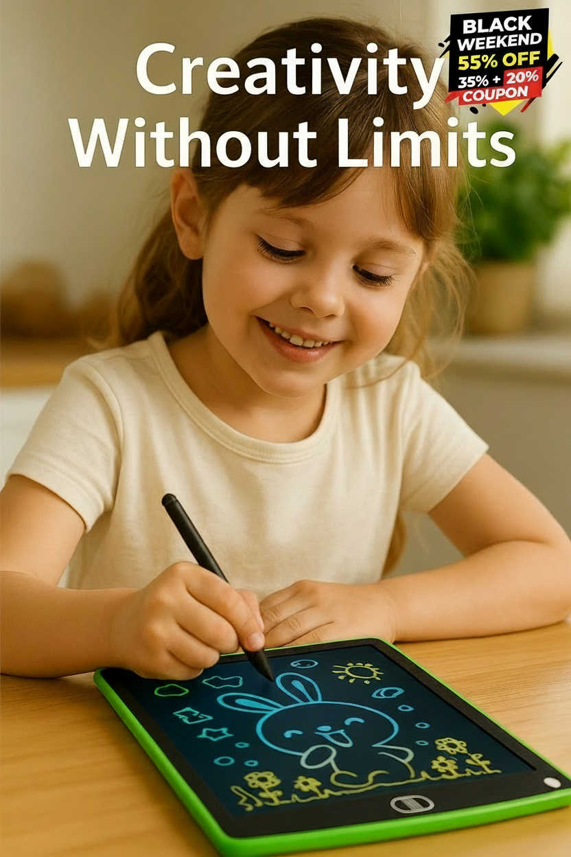 Kids LCD Writing Tablet - Eco-Friendly Learning Companion